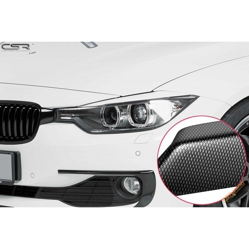 Esitulede kulmud carbon look, BMW 3er F30, F31 SB251-C