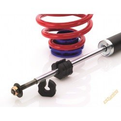 Suspension travel limiter set for suspension