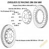 Replacement Front Discs for D2 Racing Brake Kits