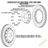 Replacement Front Discs for D2 Racing Brake Kits