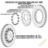 Replacement Front Discs for D2 Racing Brake Kits