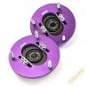D2 Racing Coilover Top Mounts for BMW E30 - Rubber, Camber Adjustable (Type P+R)