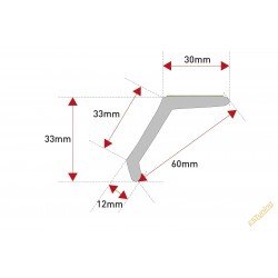 easy²tune XXL Universal Spoilerlippe zum ankleben ZB144