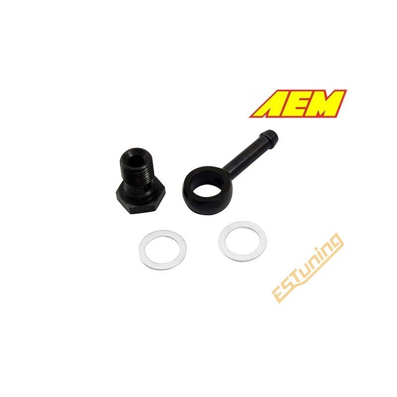 AEM Adjustable Fuel Pressure Regulator Banjo Fittings
