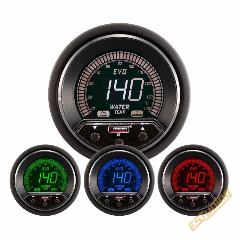 ProSport Evo Water Temperature Gauge (4 Colors)