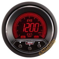 ProSport Evo EGT näidik - Väljalaske temperatuur (1200°C, 4 värvi)