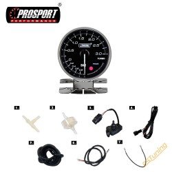 ProSport Supreme Boost Pressure Gauge