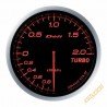 Défi BF Boost Gauge + Control Unit Package, Red, 60 mm