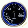 Défi Racer N2 Boost Gauge, 2 bars, 60 mm, Blue