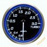 Défi Racer N2 Boost Gauge, 3 bars, 60 mm, Blue