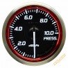Défi Racer N2 Oil Pressure Gauge, 52 mm, Red