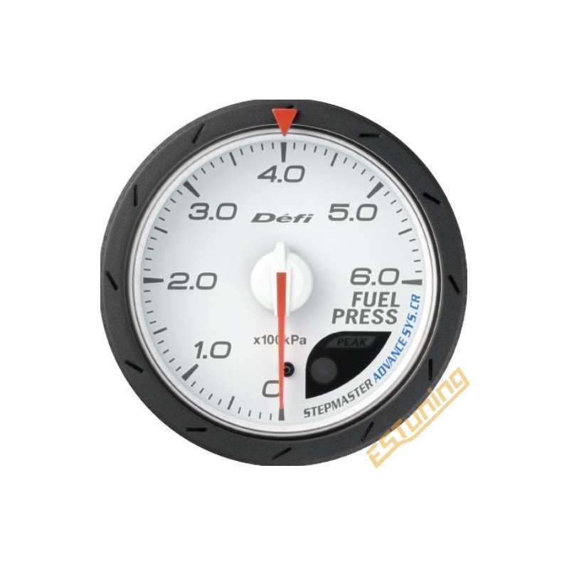 Défi Advance CR Fuel Pressure Gauge, 60 mm
