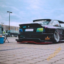 Kawaii Roof Spoiler for BMW E36 Sedan