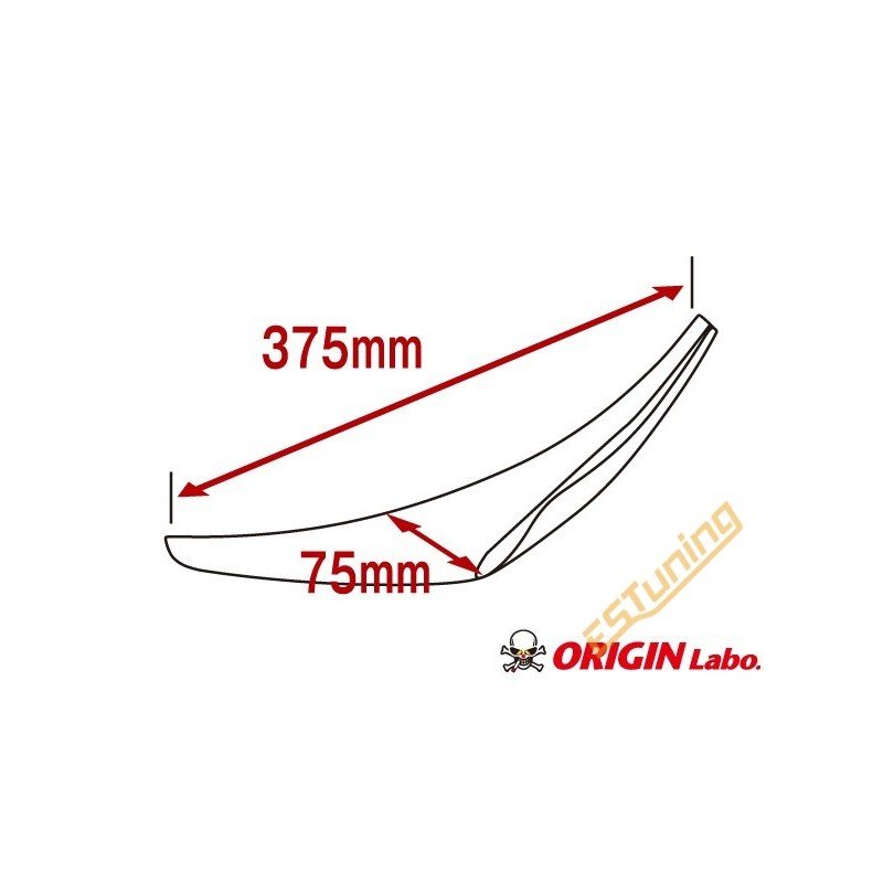 Origin Labo "Type EX" Universal Carbon Canards