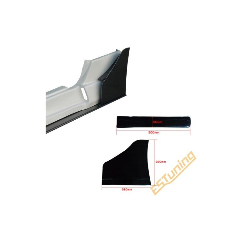 Origin Labo Racing Line Carbon Side Canards for Nissan Silvia S15 (4 pcs)