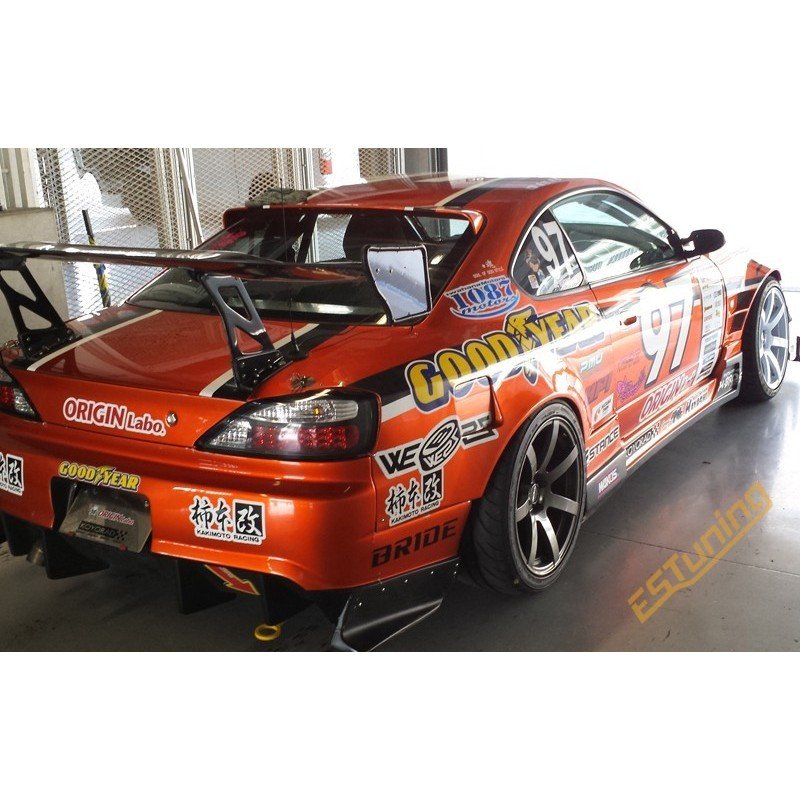Origin Labo +55mm Rear Fenders for Nissan Silvia S15