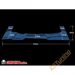 Origin Labo Racing Line Rear Underpanel for Nissan Silvia S15