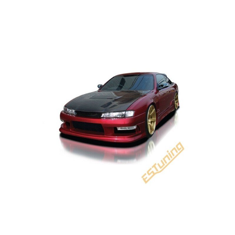 Origin Labo Stream Front Bumper for Nissan 200SX S14A