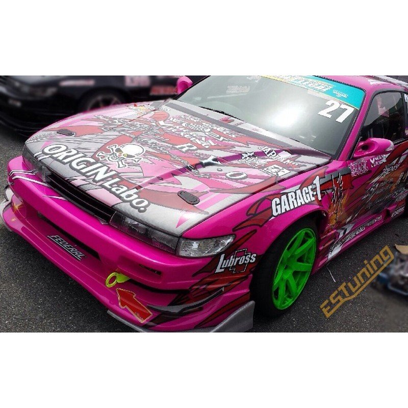 Origin Labo +55mm Front Fenders for Nissan Silvia PS13