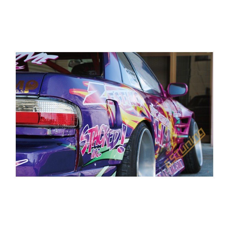 Origin Labo +75mm Rear Fenders for Nissan Silvia PS13