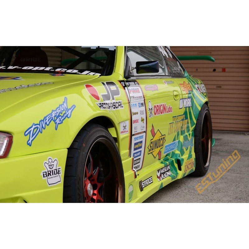 Origin Labo +55mm Rear Fenders for Nissan 200SX S14 / S14A
