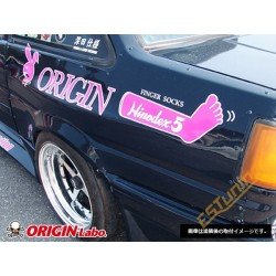 Origin Labo +40mm Rear Fenders for Toyota Corolla AE86 Coupe (2-Door)