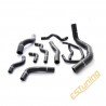 10 Piece Silicone Engine Hose Kit for SR20DET Black Top - Black