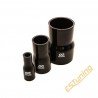 Silicon Reducer Ø63-45 mm, Length 125 mm, Thick. 5 mm, Black