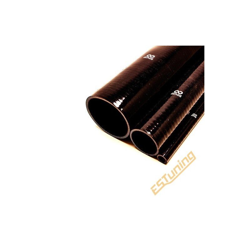 Silicone Hose per Meter Ø9.5 mm, Pikkus 1 m, Paksus. 4 mm, Black