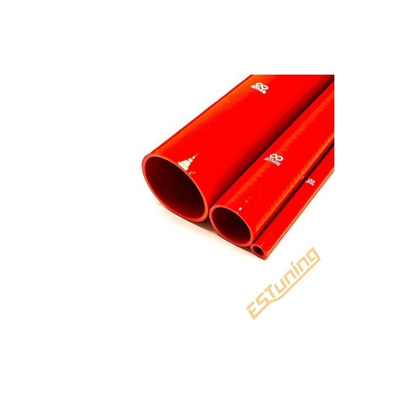 Silicone Hose per Meter Ø25 mm, Pikkus 1 m, Paksus. 4 mm, Red