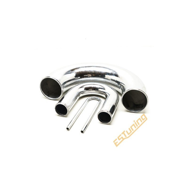 Alumiinium 180° Nurk Ø80 mm, Pikkus 500 mm