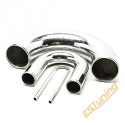 Aluminium 180° Elbow Ø28...