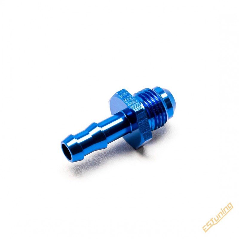 Male-Male AN 6 | Straight Ø7.9 mm Fitting