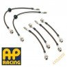Braided Brake Hoses for BMW E9X AP Racing Calipers, inc. M3 (05-12)