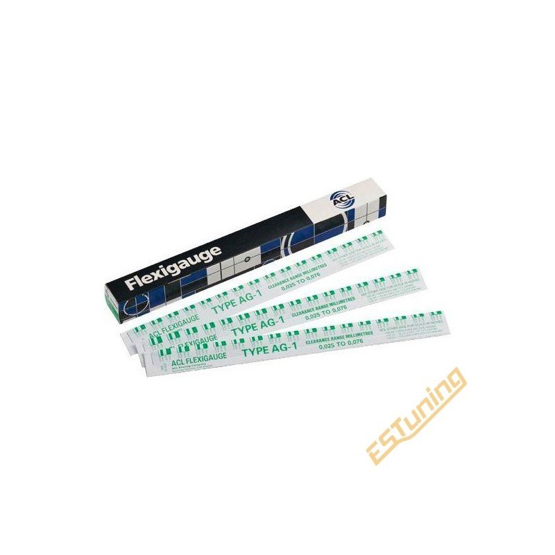Flexigauge Komplekt 0.02 to 0.08 mm (Roheline pakk)