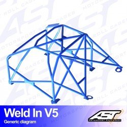 V5 Weld-In 8-punkti...